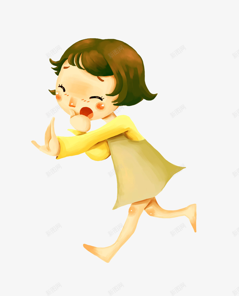 飞奔的小孩矢量图eps免抠素材_新图网 https://ixintu.com PNG图片 PNG图片素材 PNG素材 PNG素材免费下载 卡通 奔跑 女孩 矢量图