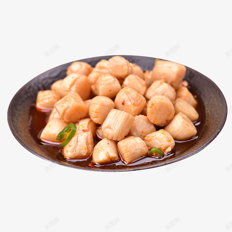 海鲜熟食麻辣贝柱实物png免抠素材_新图网 https://ixintu.com 扇贝 扇贝肉 水产 海产 海鲜 海鲜熟食 瑶柱 生鲜 贝柱 麻辣贝柱
