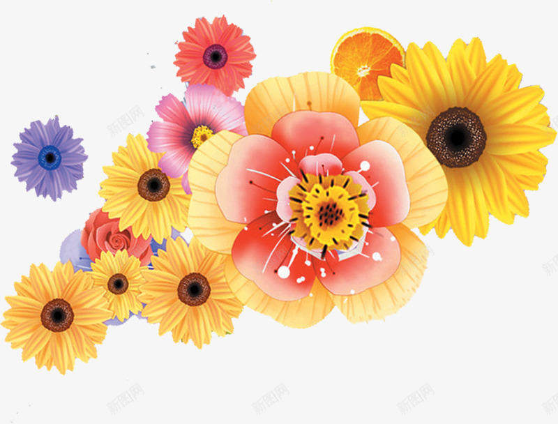 绚丽盛开唯美花朵png免抠素材_新图网 https://ixintu.com 盛开 绚丽 花朵