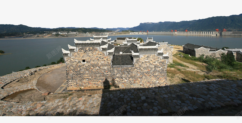三峡大坝自然风景png免抠素材_新图网 https://ixintu.com 三峡大坝 摄影 晴空 自然景观 自然风景