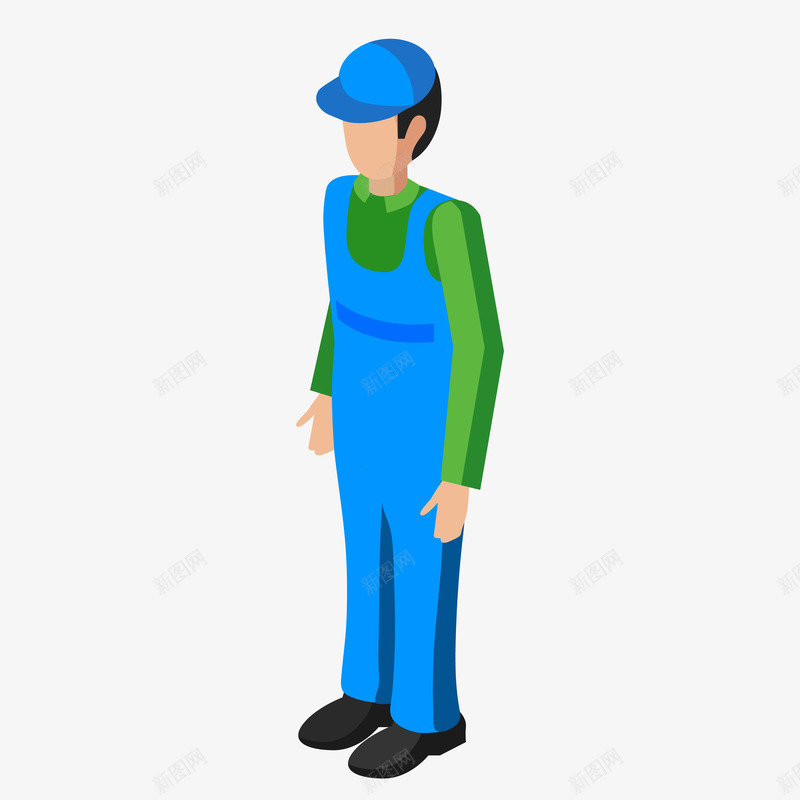 人物站立装饰矢量图ai免抠素材_新图网 https://ixintu.com 人物 卡通 投影 渐变 立体 站立 纹理 纹路 线条 装饰 质感 阴影 矢量图