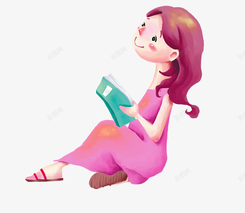 世界阅读日爱读书增知识psd免抠素材_新图网 https://ixintu.com 世界读书日 世界阅读日 看书 看书的人物 知识 阅读