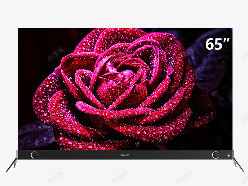 创维65吋液晶电视机png免抠素材_新图网 https://ixintu.com 4K超高清 4色 65G8S 65吋 Skyworth 产品实物 免费下载 创维 数码家电 智能 液晶电视机 网络