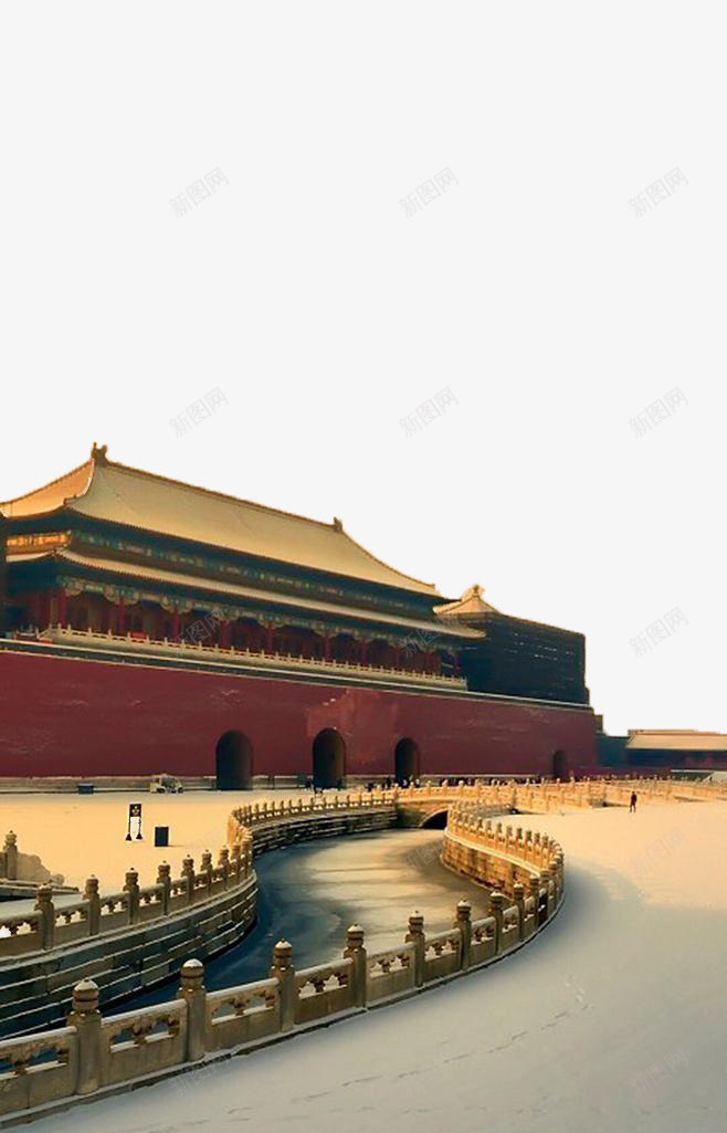 故宫红墙梦回故宫png免抠素材_新图网 https://ixintu.com 北京 故宫 故宫红墙 旅游景点 旧时光 梦回故宫 红墙