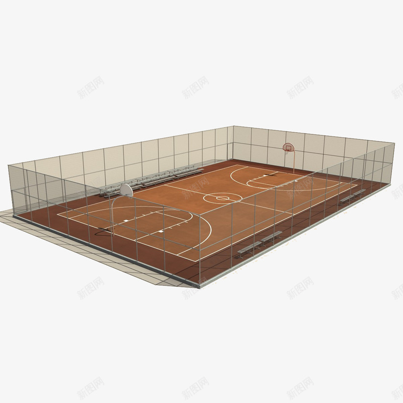 棕色围栏木制篮球场地png免抠素材_新图网 https://ixintu.com 木制 棕色 棕色围栏木制篮球场地 棕色篮球场地 篮球 篮球场地