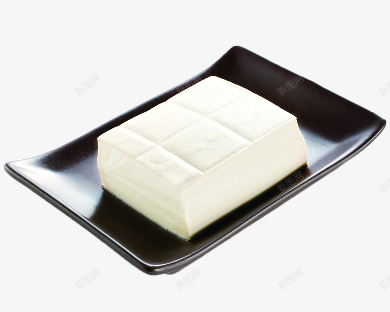 豆腐png免抠素材_新图网 https://ixintu.com 白色 豆制品 豆腐
