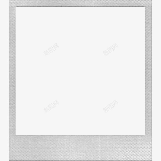 简约相框png免抠素材_新图网 https://ixintu.com 方形边框 边框 银色相框