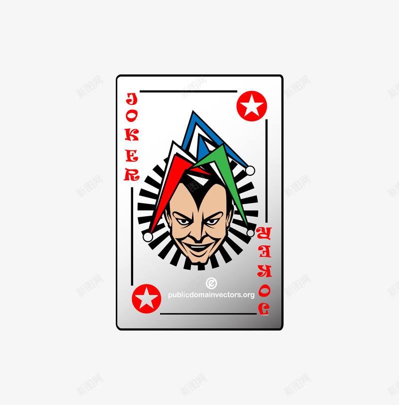 大王扑克牌png免抠素材_新图网 https://ixintu.com 大王拍 扑克 扑克joker 扑克牌 游戏 王牌 矢量扑克牌