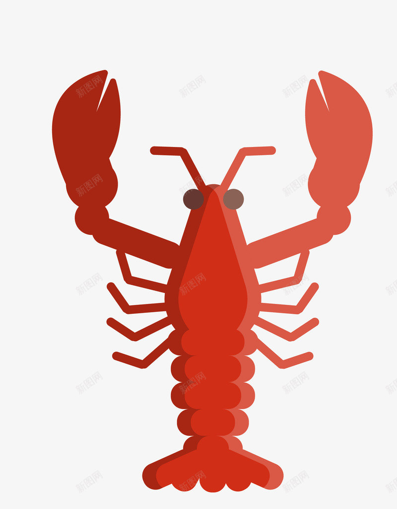 卡通超级无敌小龙虾矢量图eps免抠素材_新图网 https://ixintu.com 卡通小龙虾 小龙虾 小龙虾png 无敌小龙虾 矢量小龙虾 超级小龙虾 矢量图