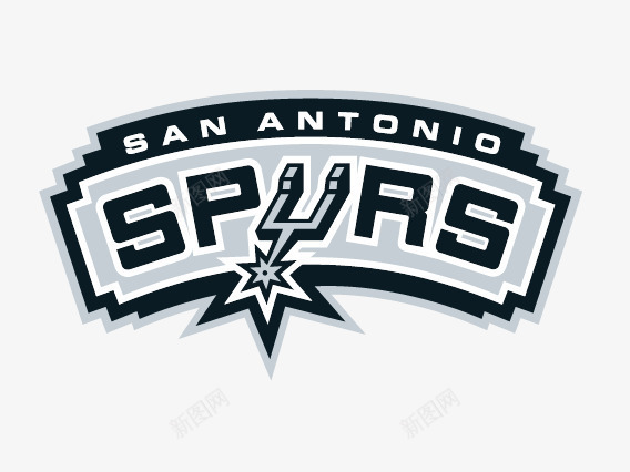 圣安东尼奥马刺队徽png免抠素材_新图网 https://ixintu.com Antonio NBA标志 NBA球队队徽 San Spurs 圣安东尼奥马刺队徽