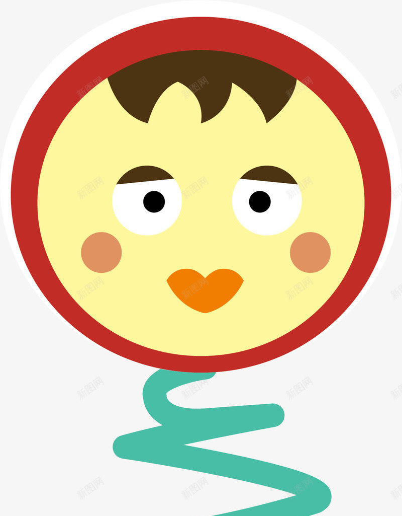 愚人节卡通惊吓礼盒png免抠素材_新图网 https://ixintu.com 人脸 卡通小人 惊吓盒子 惊吓礼盒 愚人节 装饰图案