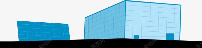 盒子建筑线稿png免抠素材_新图网 https://ixintu.com 建筑 建筑图画 建筑手绘 建筑线稿 建筑线稿图 盒子
