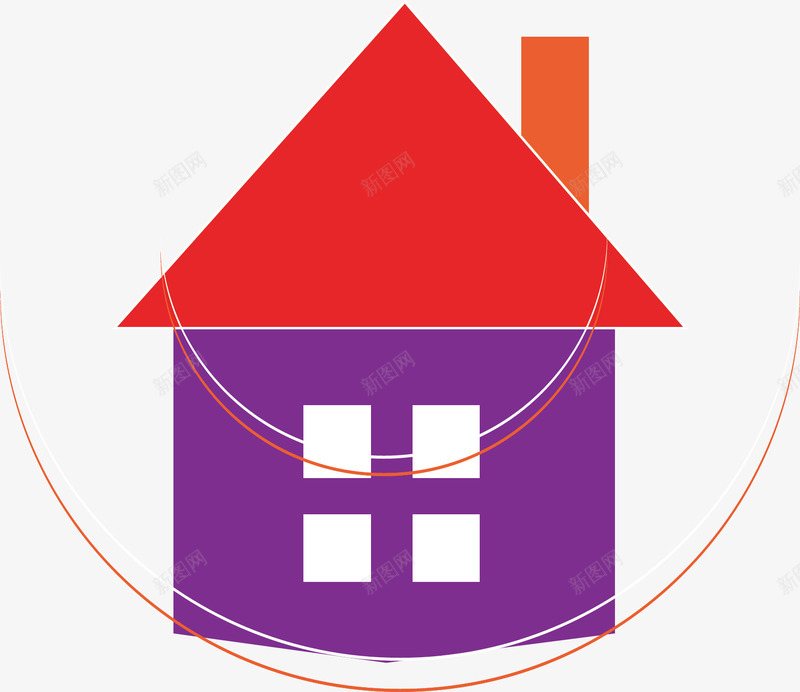 家政服务物业标识矢量图图标ai_新图网 https://ixintu.com LOGO设计 卡通图 图标 图标设计 家政图标 标识 标识设计 物业标识 矢量图