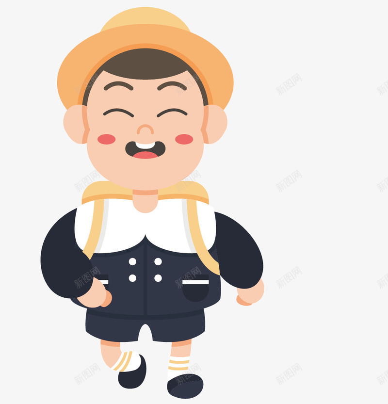 世界步行日去上课的小朋友psd免抠素材_新图网 https://ixintu.com 世界步行日 世界步行日去上课的小朋友 去上课 小朋友 开学日 走路