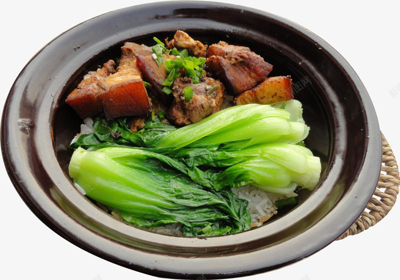 广式煲仔饭卤肉饭png免抠素材_新图网 https://ixintu.com 卤肉 卤肉饭 广式煲仔饭 煲仔饭 餐饮美食 饭