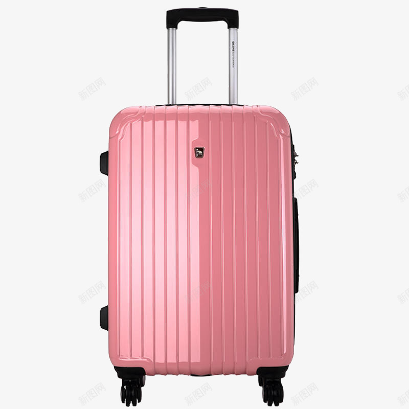 旅行拉杆箱png免抠素材_新图网 https://ixintu.com PNG素材 产品实物 拉杆箱 旅行箱 红色