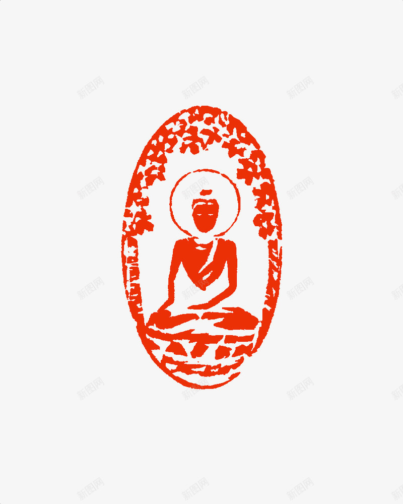 佛祖LOGO佛教LOGO图标png_新图网 https://ixintu.com 佛教 佛教LOGO 佛祖 创意 图标 图案 平面 标志 设计