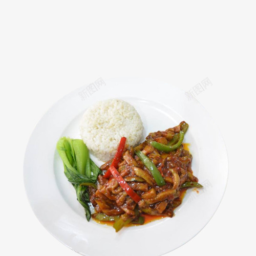 一碗鱼香茄子饭png免抠素材_新图网 https://ixintu.com 一碗 盘子 米饭 红烧茄子 茄子 鱼香口味 鱼香茄子饭