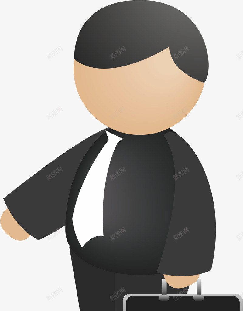 房地产经纪人png免抠素材_新图网 https://ixintu.com 代理 地产 房子 经纪人