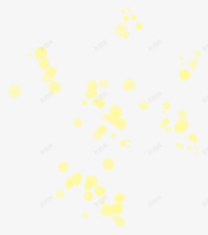 金色星光点点png免抠素材_新图网 https://ixintu.com 星光 春节素材 过年装饰素材 金光 金点 鸡年元素