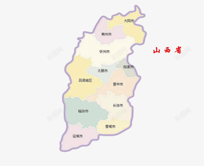 简约山西地图png免抠素材_新图网 https://ixintu.com 地图 山西 山西地图 山西省地图 简约地图