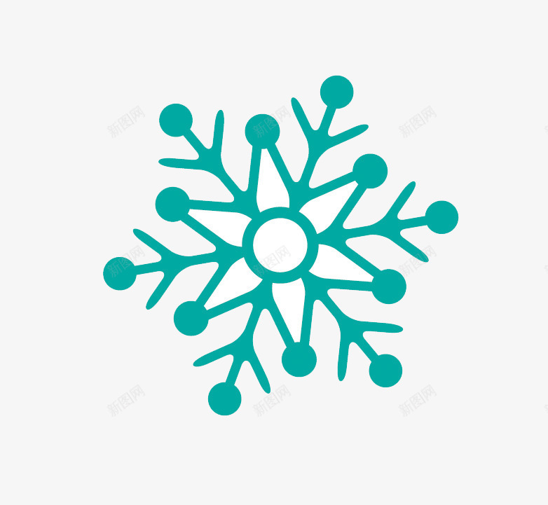 雪花png免抠素材_新图网 https://ixintu.com 圣诞节元素 圣诞节装饰图案 手绘素材 节日元素 雪花