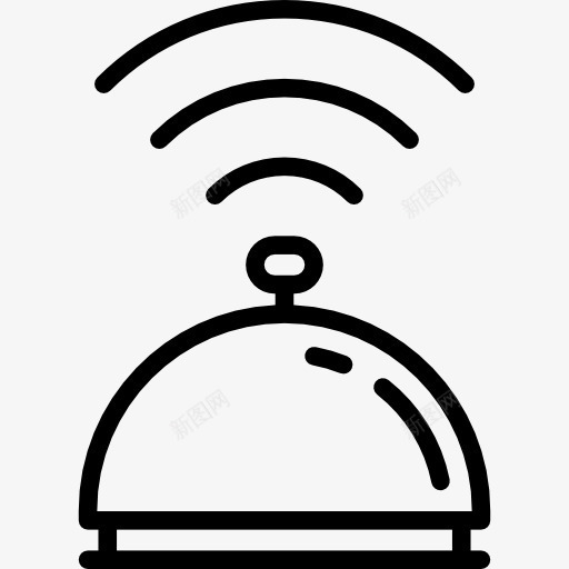 贝尔图标png_新图网 https://ixintu.com 工具和器具 打电话 杂项 通知 钟环 铃声