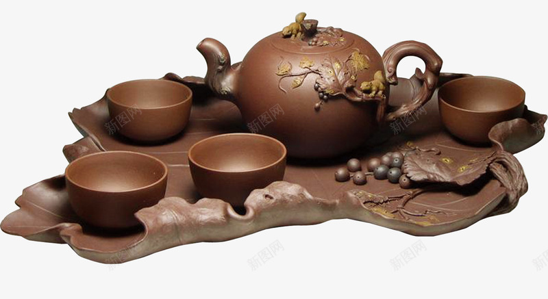 茶具png免抠素材_新图网 https://ixintu.com 古董紫砂壶 客厅茶具 煮茶茶具 紫砂壶 茶具 茶壶