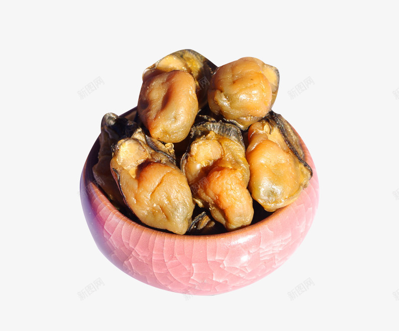 碗里的生蚝肉png免抠素材_新图网 https://ixintu.com 干制生蚝肉 海鲜制品 烤干生蚝 烤生蚝