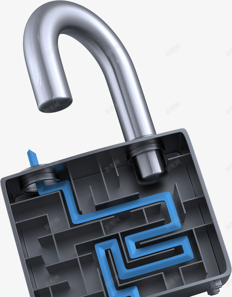 锁具平面剖面图png免抠素材_新图网 https://ixintu.com 剖面图 平面 锁具
