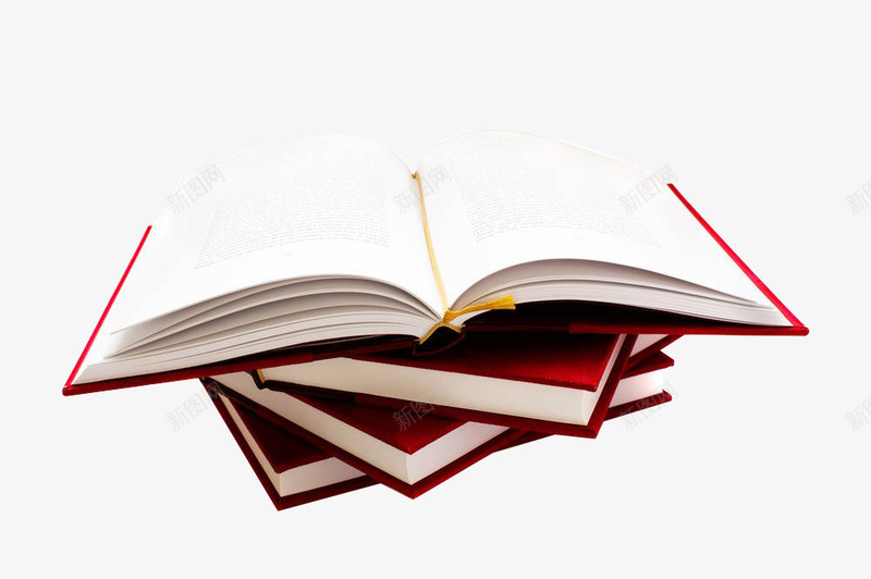 摊开的白色书本png免抠素材_新图网 https://ixintu.com 书本 学习用品 摊开的书 白色