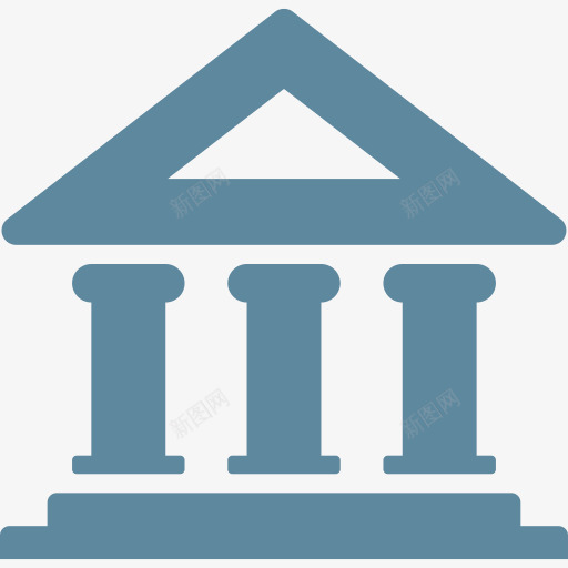 银行建筑业务存款经济金融投资商图标png_新图网 https://ixintu.com Bank building business deposit economy finance investment 业务 存款 建筑 投资 经济 金融 银行