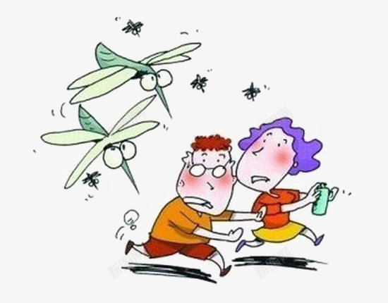 防蚊被蚊子追咬png免抠素材_新图网 https://ixintu.com 叮咬 药物 蚊子 防蚊