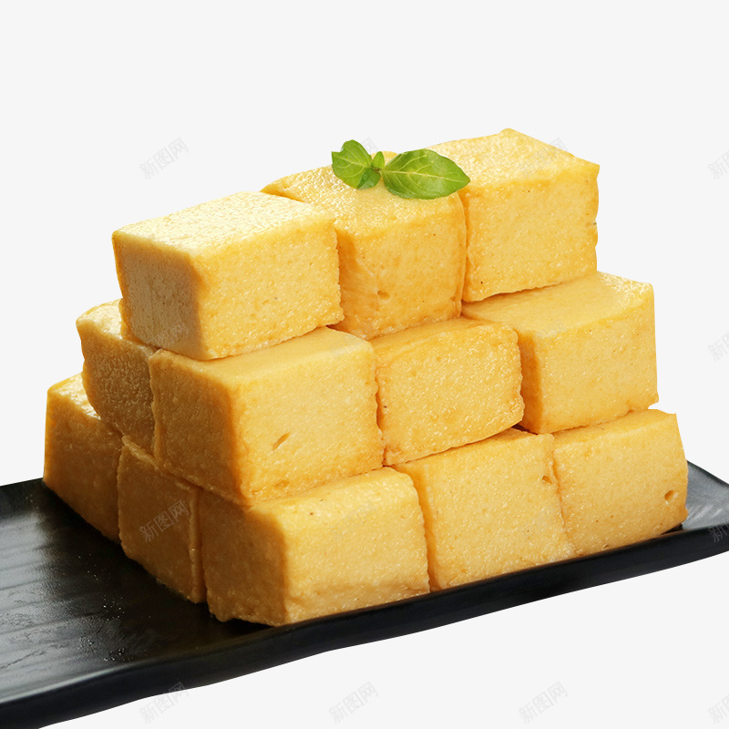 一碟鱼豆腐png免抠素材_新图网 https://ixintu.com 一碟鱼豆腐 产品实物 北豆腐 火锅食材 豆腐串 鱼豆腐
