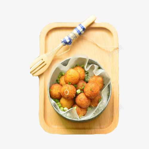 美食制作png免抠素材_新图网 https://ixintu.com 叉子 土豆球 家常菜 洋芋 炸土豆 炸洋芋 美食 餐饮美食