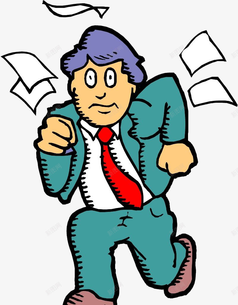手绘奔跑的人png免抠素材_新图网 https://ixintu.com png素材 奔跑的人 手绘 手绘画
