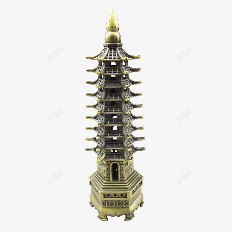 com 九层塔 九层妖塔 小铁塔 文昌塔 铁塔 铁艺小工艺品 镇妖塔