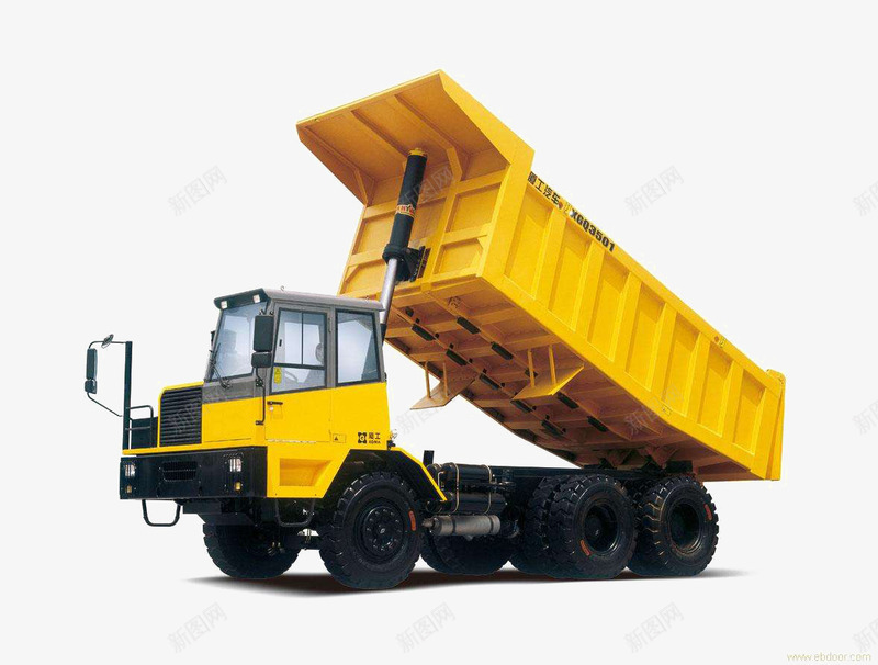 黄色大卡车png免抠素材_新图网 https://ixintu.com 学校 教练 教练老师 教练车 泥头车 考试 考试成功 装载车