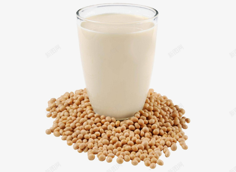 豆子和豆浆png免抠素材_新图网 https://ixintu.com 一杯豆浆 豆子 豆浆 黄豆 黄豆浆