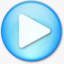 播放按钮图标png_新图网 https://ixintu.com 便签按钮 开始按钮 播放 播放器按钮免抠 暂停 暂无视频ico 水晶图标矢量图 立体播放按钮 视频播放器