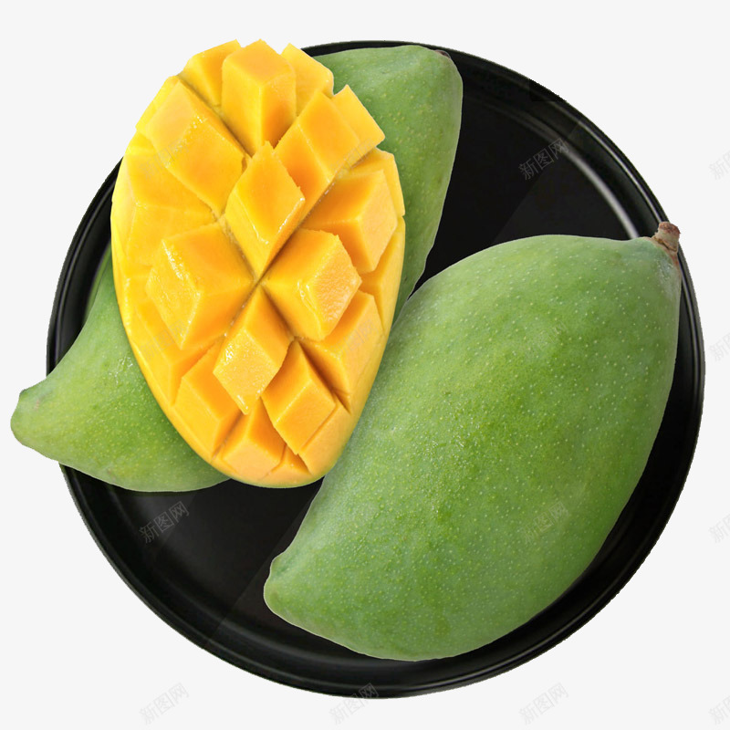 缅甸进口芒果png免抠素材_新图网 https://ixintu.com 实物 新鲜芒果 果肉 水果 热带新鲜 缅甸进口芒果 青芒 鹰嘴芒
