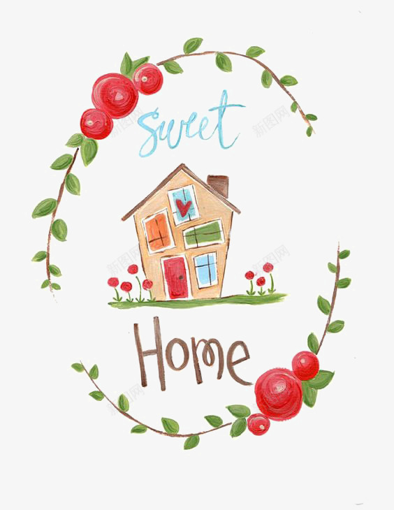 房子图标png_新图网 https://ixintu.com HOME SWEET 家 家庭 家庭LOGO 房子LOGO 温暖的家