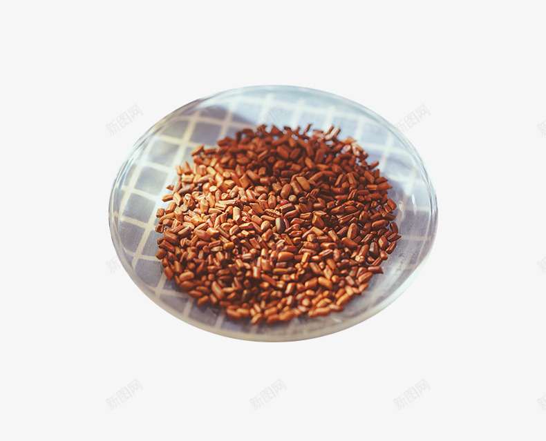 一碟决明子茶原料png免抠素材_新图网 https://ixintu.com 一碟决明子茶颗粒 产品实物 决明子