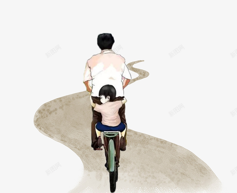 父亲节父爱如山温馨主题psd免抠素材_新图网 https://ixintu.com 感恩有你 感谢家人 感谢父亲 插图 温馨主题 父亲节 父爱如山