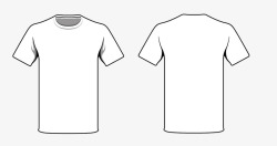 创意字体元素T恤白色高清图片