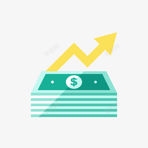 增加钱该公司免费包图标png_新图网 https://ixintu.com money 增加 钱