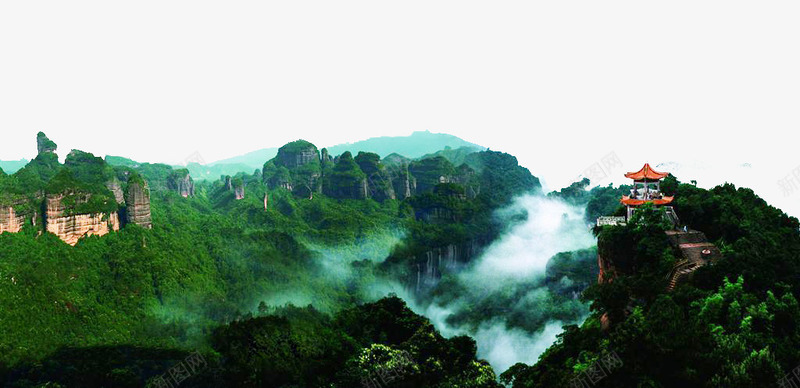丹霞山风光png免抠素材_新图网 https://ixintu.com 丹霞山 名胜古迹 地方景点 实物图 广东 摄影图 自然景观 风光 高清