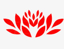 红色中国风花纹莲花png免抠素材_新图网 https://ixintu.com 红色中国 花纹 莲花 莲花图腾