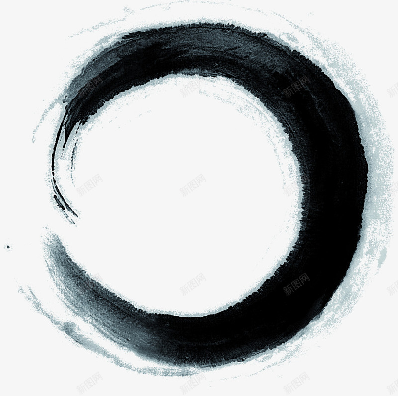 水墨太极八卦古典png免抠素材_新图网 https://ixintu.com 八卦 八卦图案 古典 太极 太极水墨画 形状 手绘 水墨