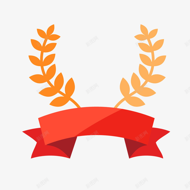 麦穗奖章png免抠素材_新图网 https://ixintu.com 丝带横幅 军功章 勋章 奖杯 奖牌 徽章 皇冠 获奖 麦穗